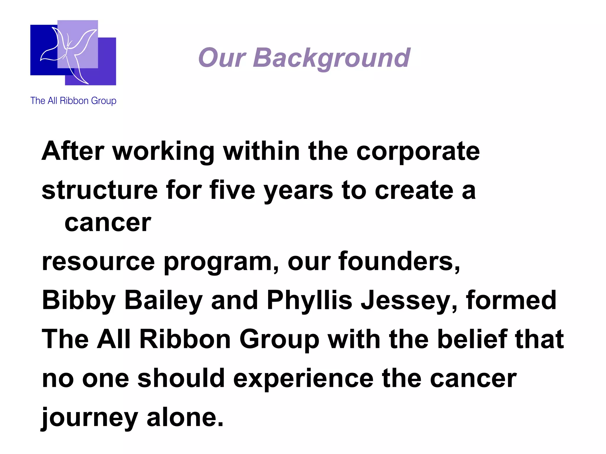 The All Ribbon Group Overview PPT