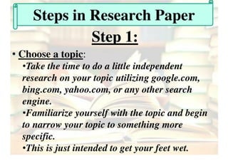 The ALMIGHTY RESEARCH Paper