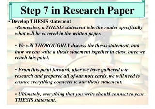 The ALMIGHTY RESEARCH Paper