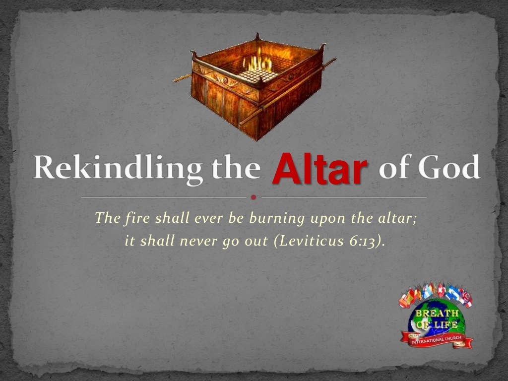The Altar of God