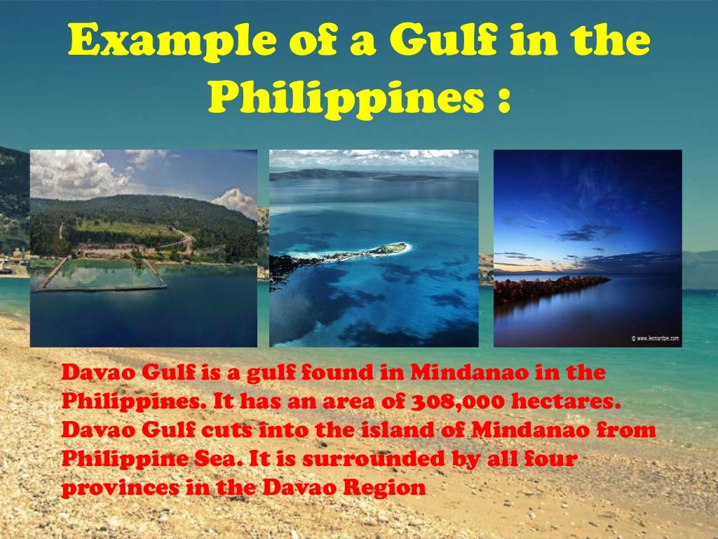 Bodies of Water in the Philippines by Group 2