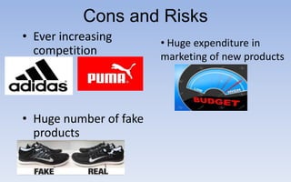 Nike Risks The amazing story of nike | PPTX