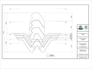 Universidad  Iberoamericana
UNIBE
Pamela  Alcantara
14-­0225
Diseño  y  Estructura
de  Muebles
Prof.  Magaly  Caba
Propuesta  Trono
Wonder  Woman
The  Amazon  Throne
16  de  Marzo,  2016
Vista  D
Scale:  1:10
  
A A
B B
C C
D D
E E
0.3850.5810.072
0.034
0.082
0.034
0.0880.573
0.9630.885
1.848
 