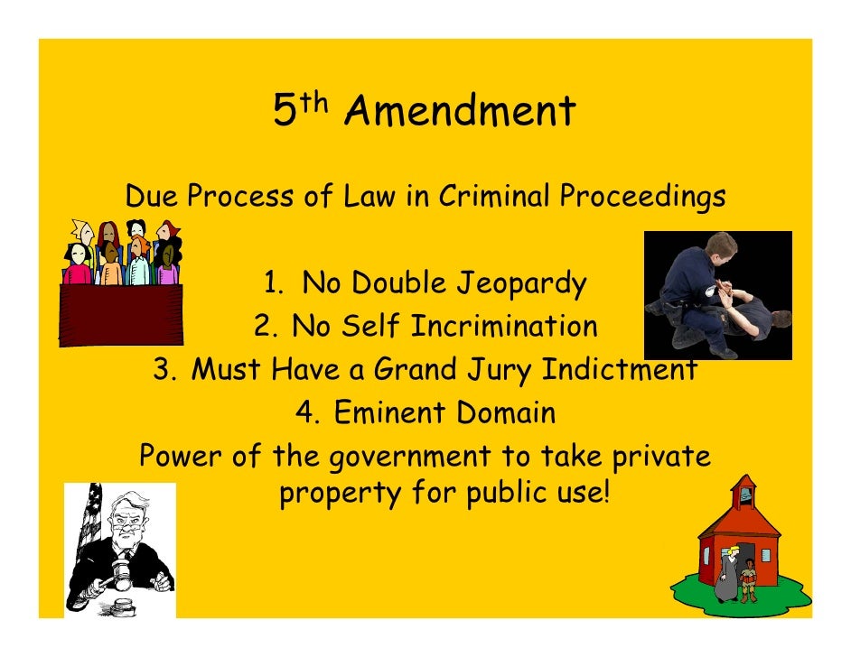 5th Amendment 5th Amendment