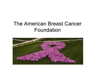 The American Breast Cancer Foundation 