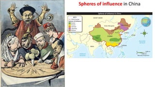 Spheres of influence in China
 