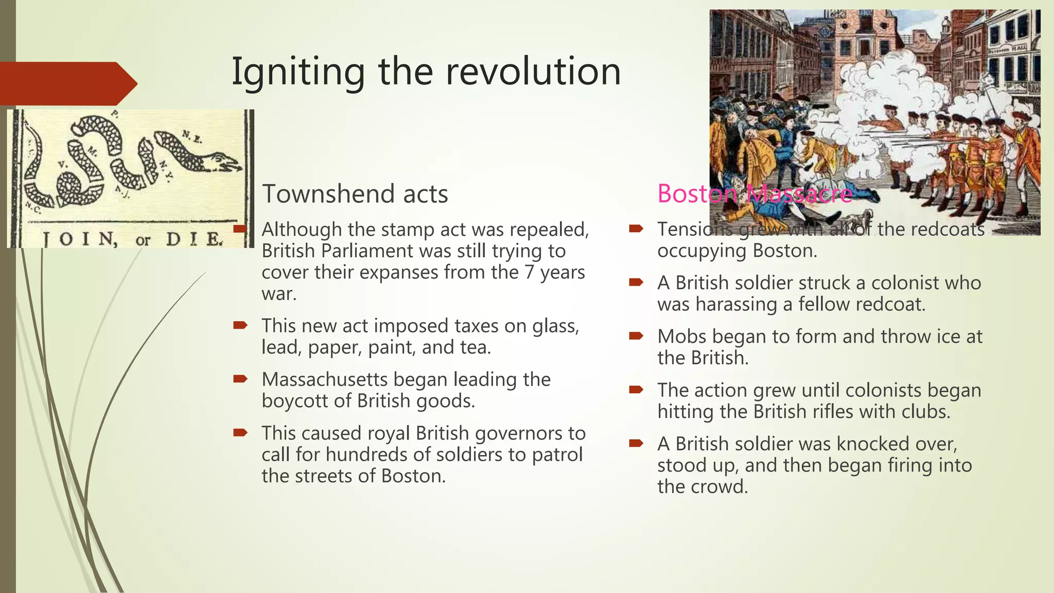 The american revolution | PPT