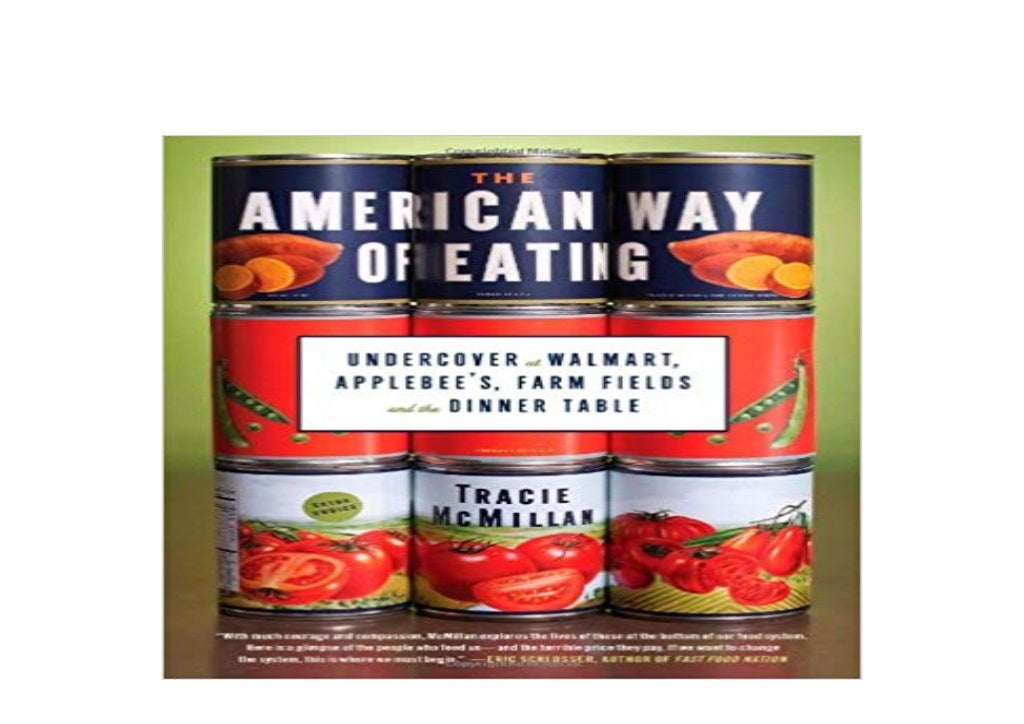 epub_ library The American Way of Eating Undercover at Walmart Apple…