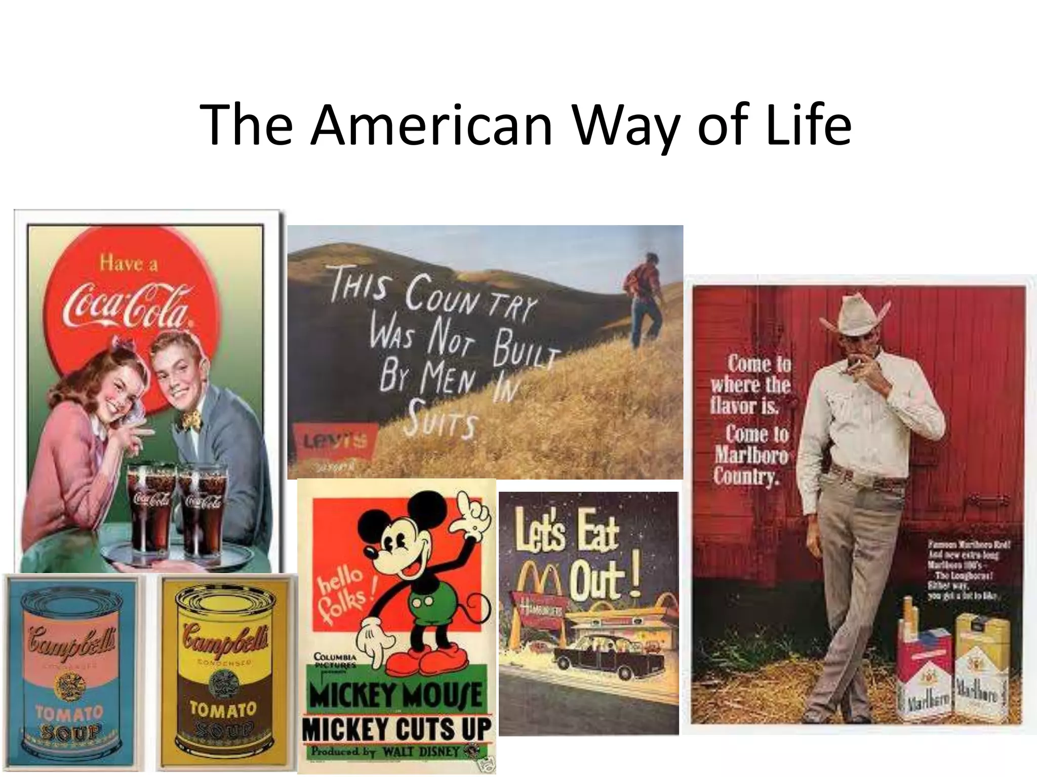 The American way of life | PPTX