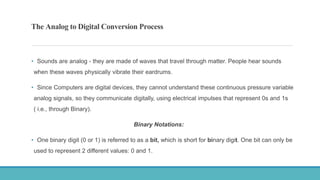 The analog to digital conversion process | PDF