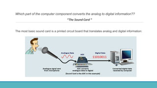 The analog to digital conversion process | PDF