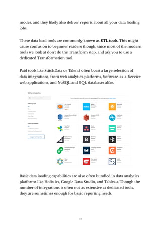 The Analytics Stack Guidebook (Holistics) | PDF
