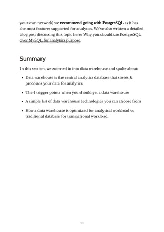 The Analytics Stack Guidebook (Holistics) | PDF
