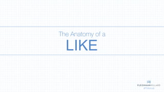 The Anatomy of a
LIKE
#FHtrends
 