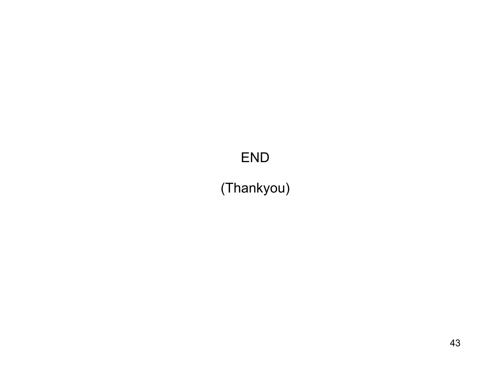 END (Thankyou) 