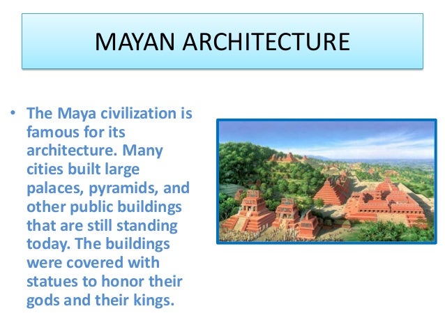 The ancient mayan cilivitation for kids