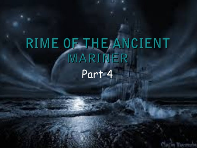 The Rime Of The Ancient Mariner Summary Part 4