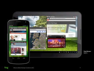 OverSkreen
                                              MBFG




Whymca Mobile Developer Conference 2012   X
 