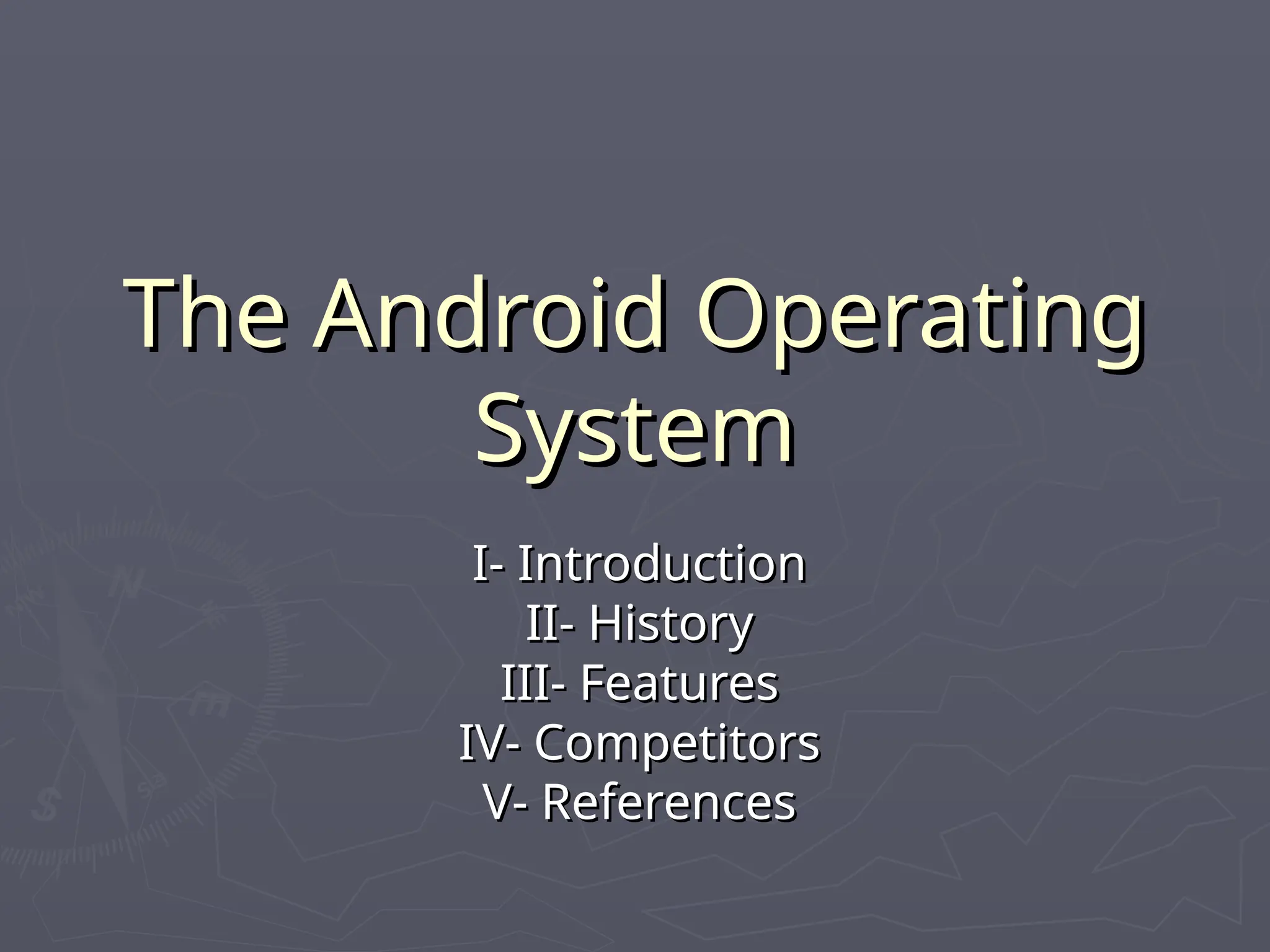 The Android Operating System for aiml.ppt