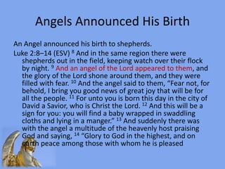 Christmas Story In Luke Esv 2022