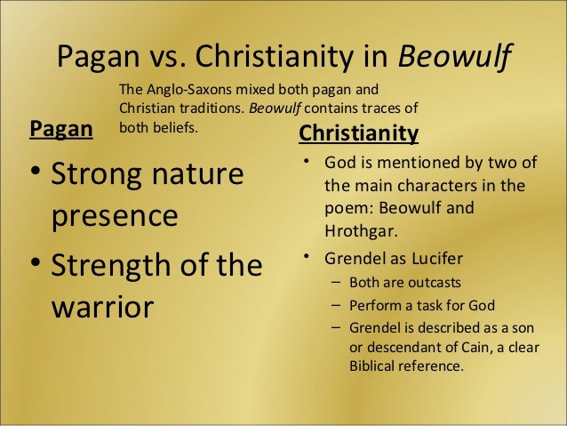 Beowulf Christian Or Pagan Essay Christian And Paganism In Beowulf