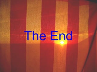 The End 
