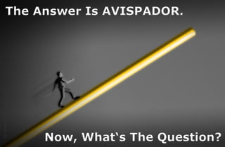 The Answer is Avispador