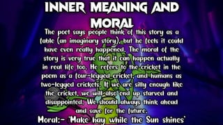 The Ant and The Cricket (Class 8) Powerpoint Presentation by Bhim Kumar