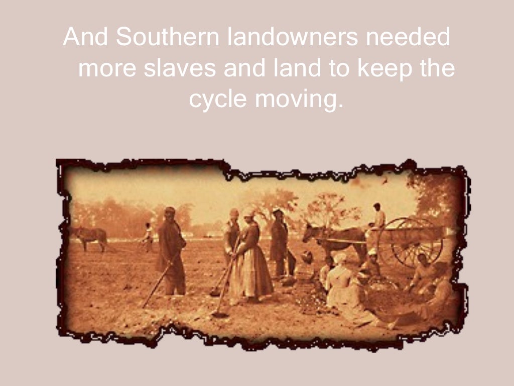 The antebellum period