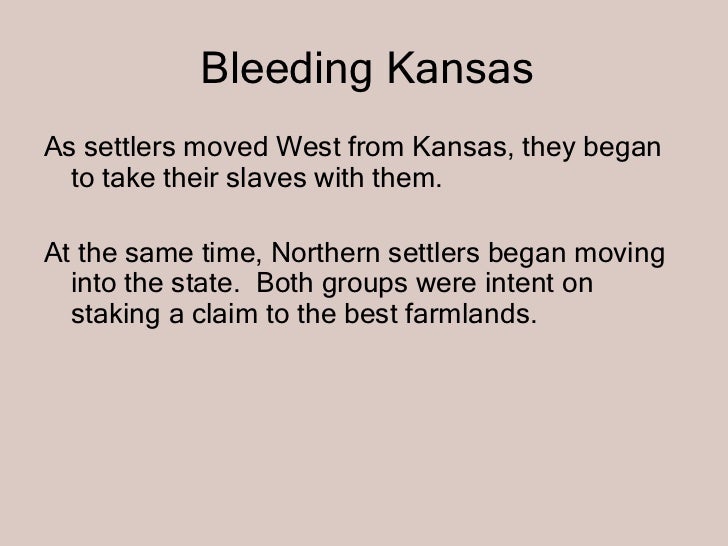 The antebellum period