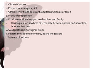Diagnostic Studiesa. Sterile Speculum ExamIndicated for suspected ruptured membranes