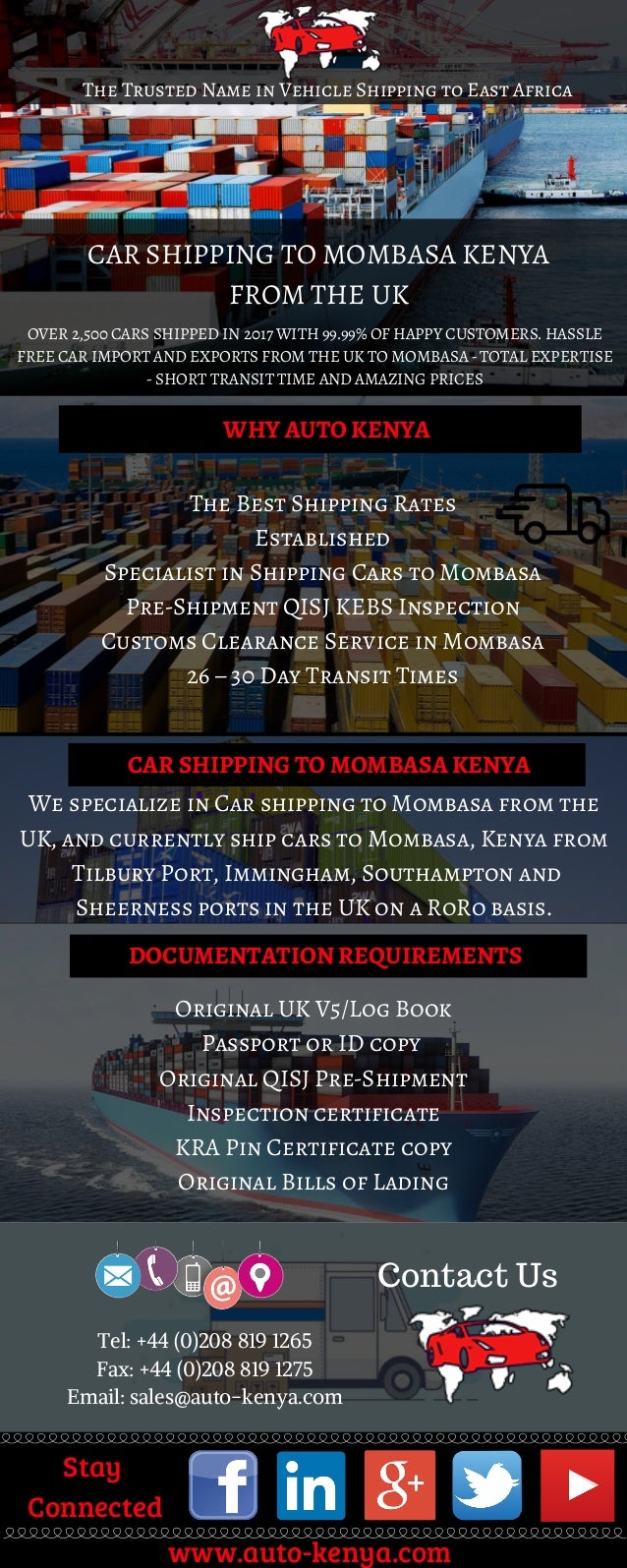 Auto Kenya Car Shipping Service