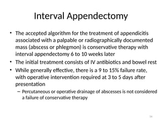Appendix:- anatomy, physiology & disease | PPTX