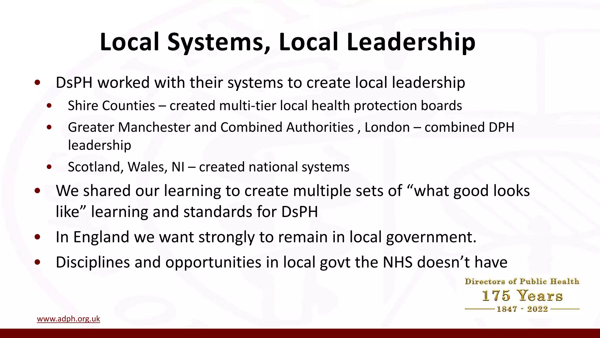 Public Health and Devolution | PPTX | Healthcare Industry | Industries