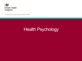 Health Psychology
 
