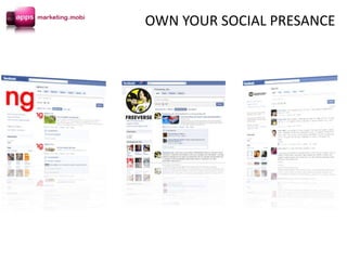 OWN YOUR SOCIAL PRESANCE
 