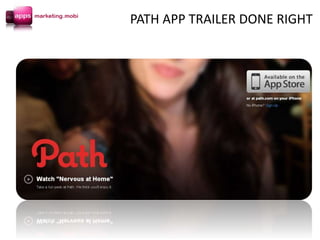 PATH APP TRAILER DONE RIGHT
 