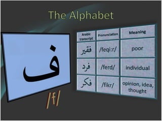 The Arabic Language | PPTX