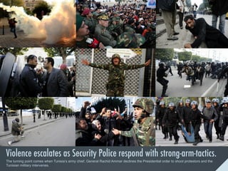 The street protests marked the beginning of the pressing
demand for transparency and anti-corruption.
Unemployment  Extreme Poverty  Police Brutality  Wide-scale corruption  Nepotism  Kleptocracy

A demonstrator holding a breadstick (representing food shortages and rising costs of living), pleads with security forces whilst being filmed by
international media. (Reuters)

 