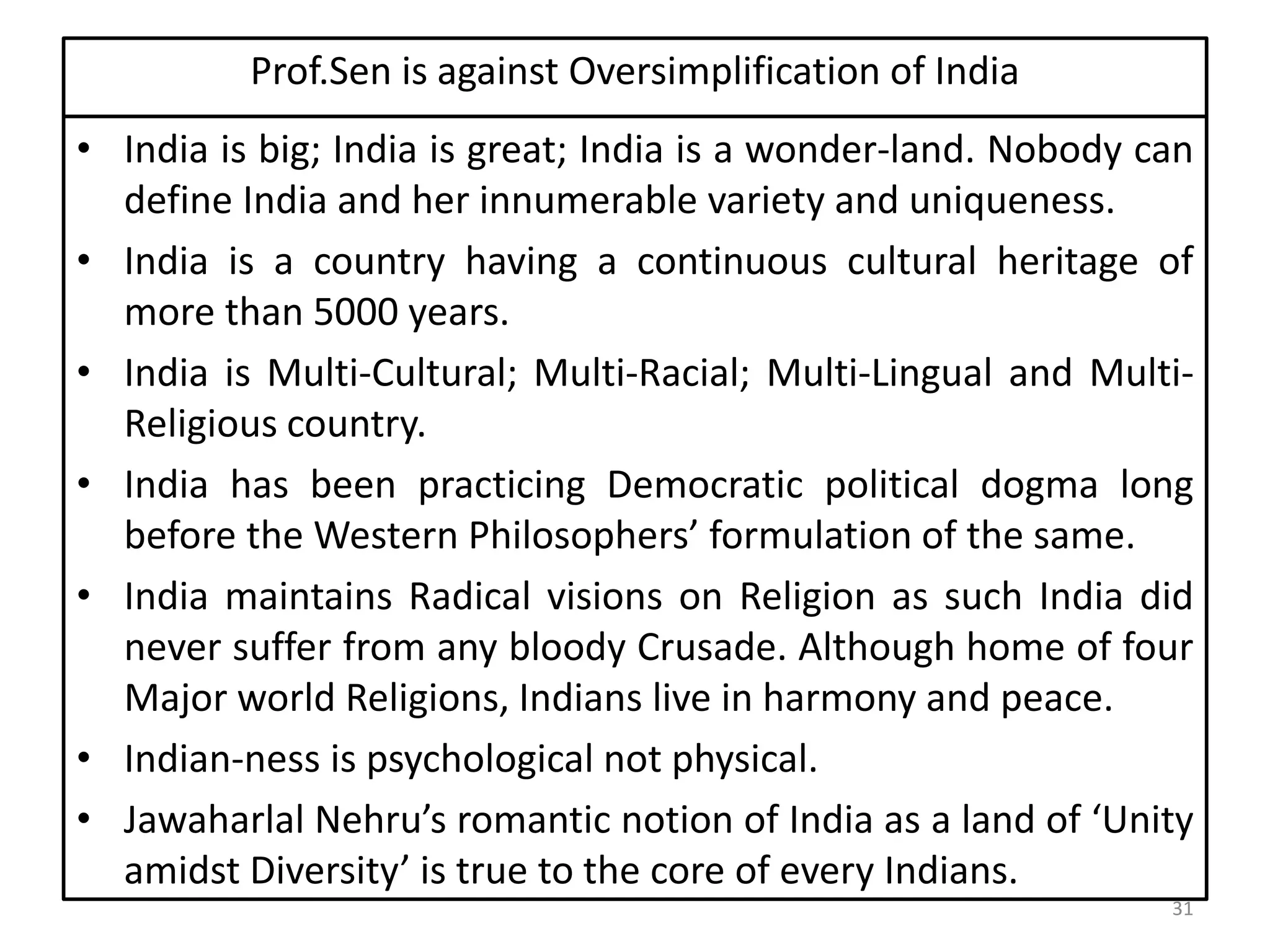 The argumentative indian | PPTX