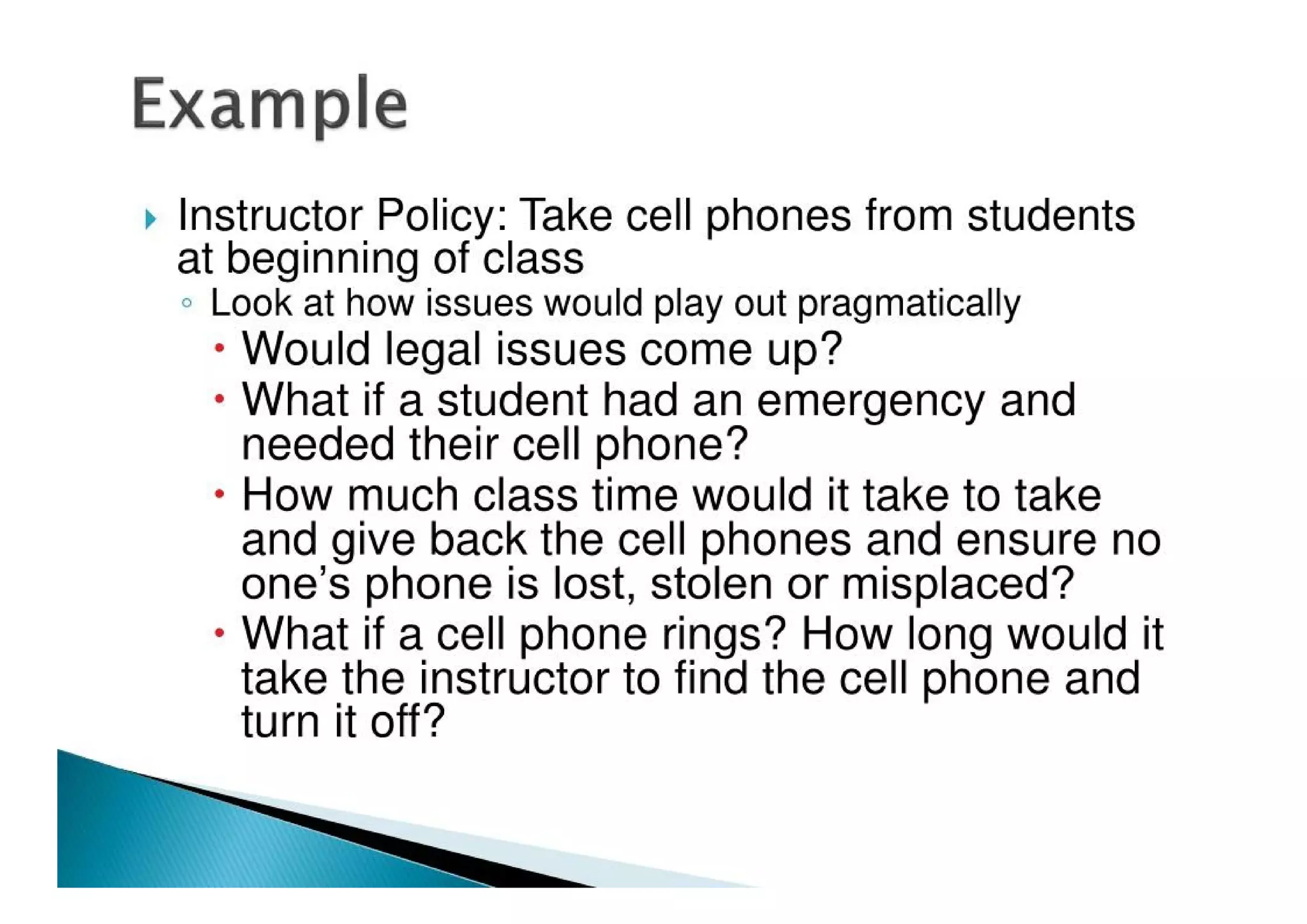 The Argumentative Speech