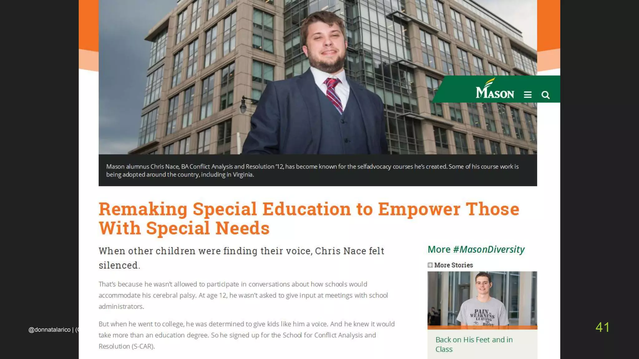 @donnatalarico | (C) 2016 41
 