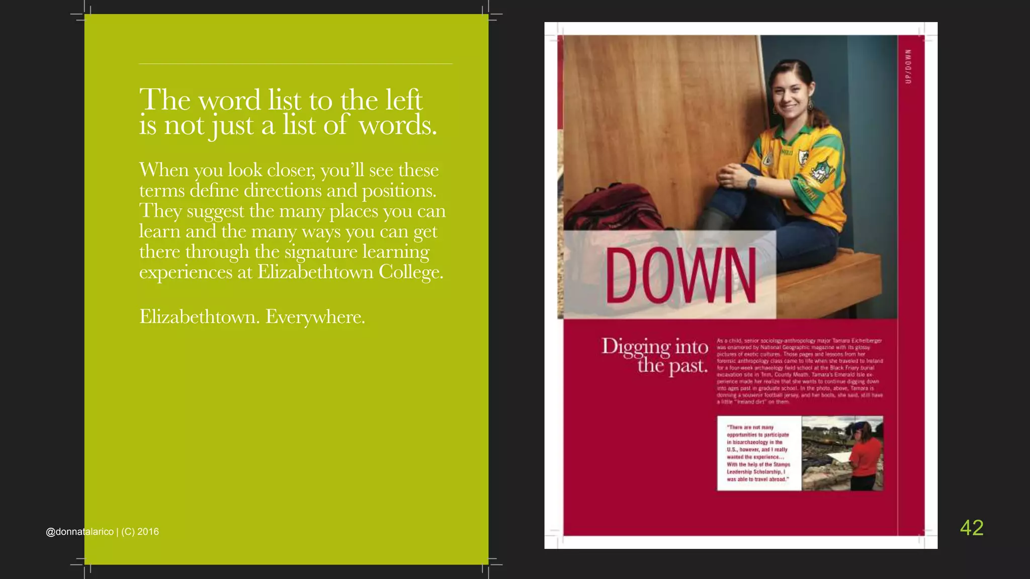 @donnatalarico | (C) 2016 42
 