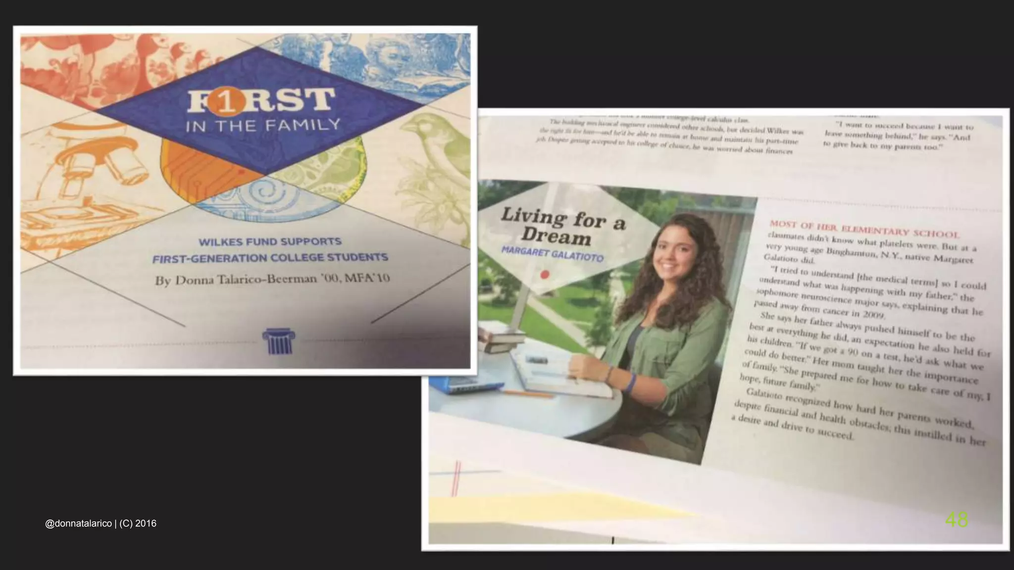 @donnatalarico | (C) 2016 48
 