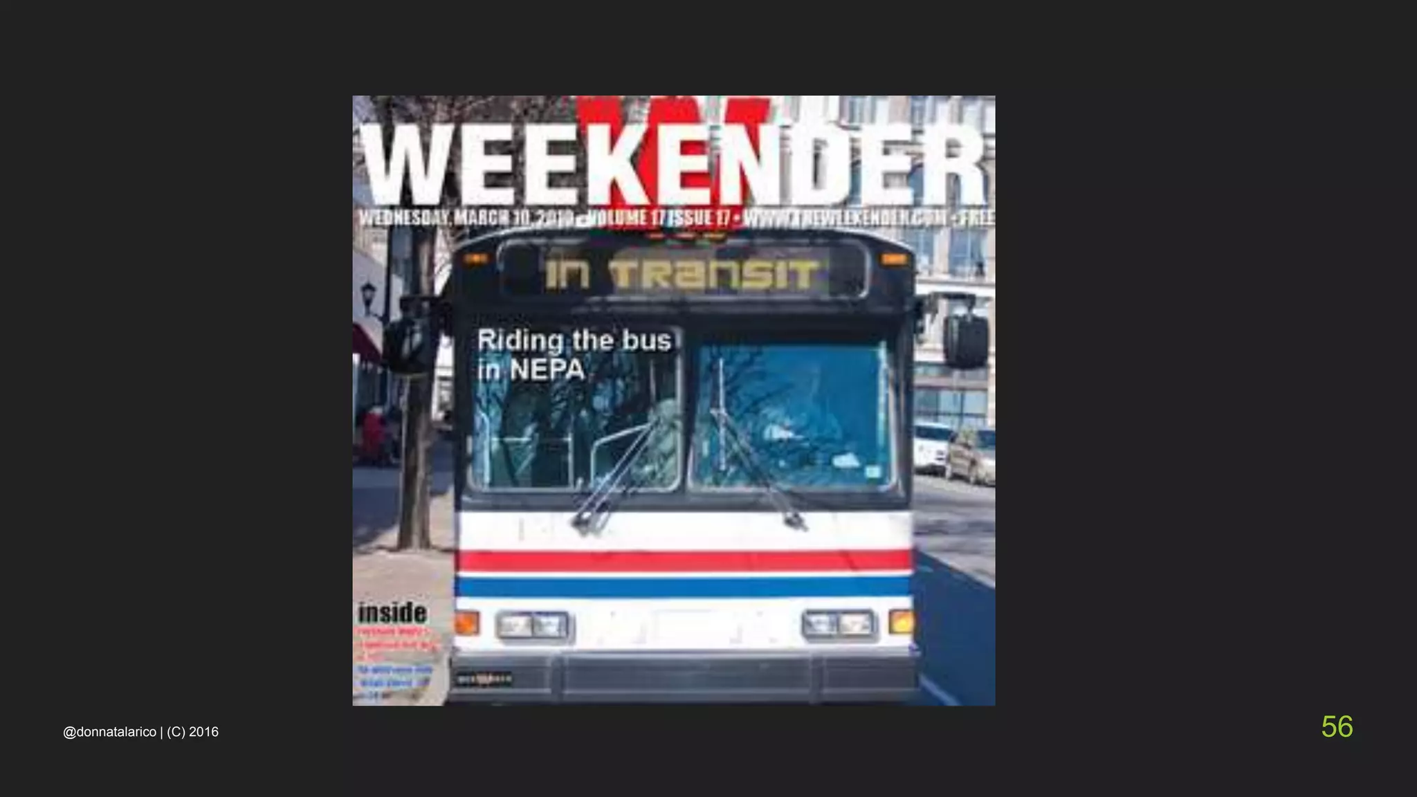 @donnatalarico | (C) 2016 56
 