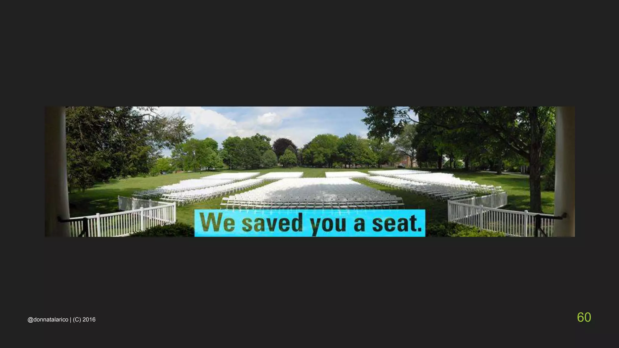 @donnatalarico | (C) 2016 60
 