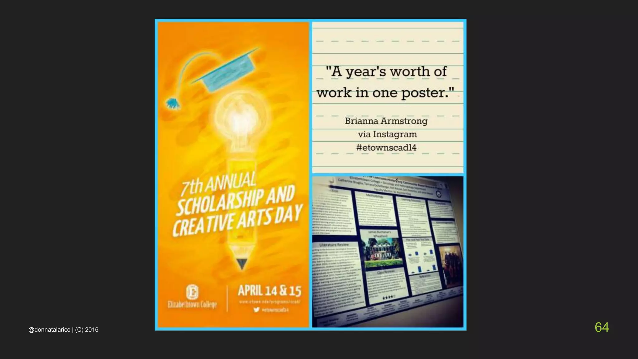 @donnatalarico | (C) 2016 64
 