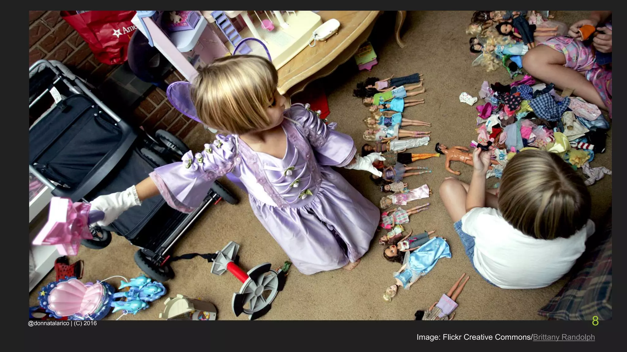 Image: Flickr Creative Commons/Brittany Randolph
@donnatalarico | (C) 2016 8
 