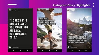 Instagram Story Highilghts
 