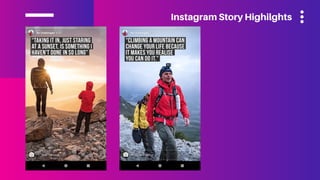 Instagram Story Highilghts
 